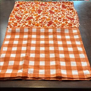 Set of 2 Autumn Fall Kitchen Towels